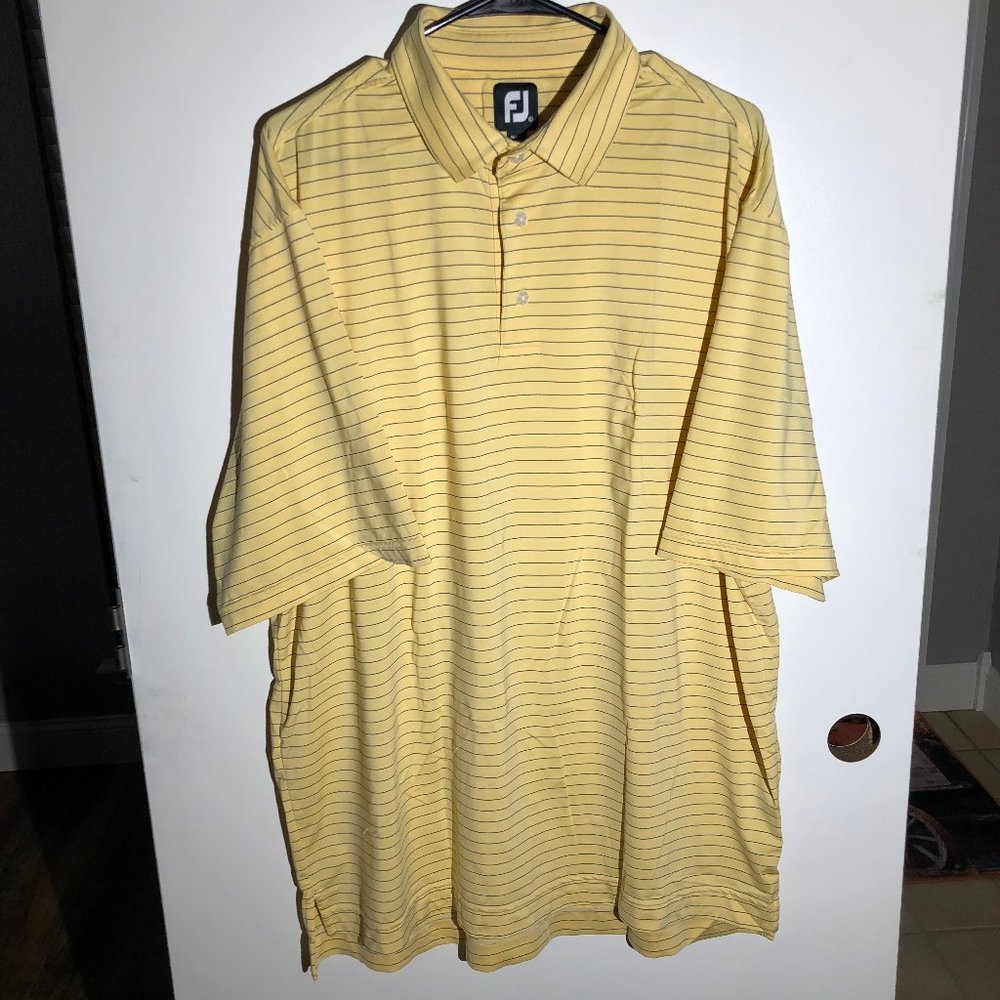 Footjoy FJ Polo Golf Shirt S/S Size X-Large (XL)